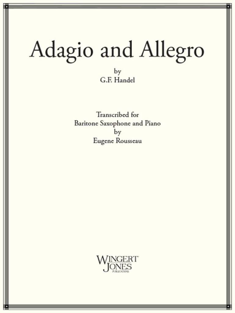 Adagio and Allegro (Score)